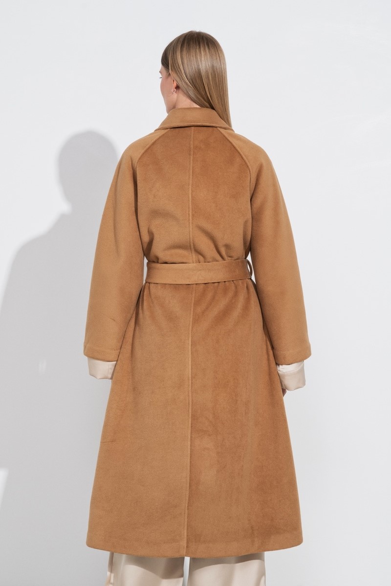 ABRIGO LARGO COLOR CAMEL 3